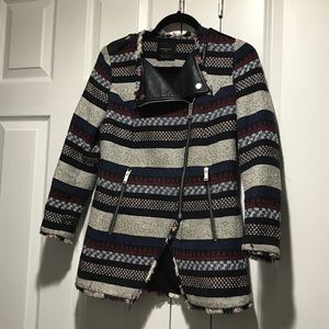 💜Zara Moto Style Jacket